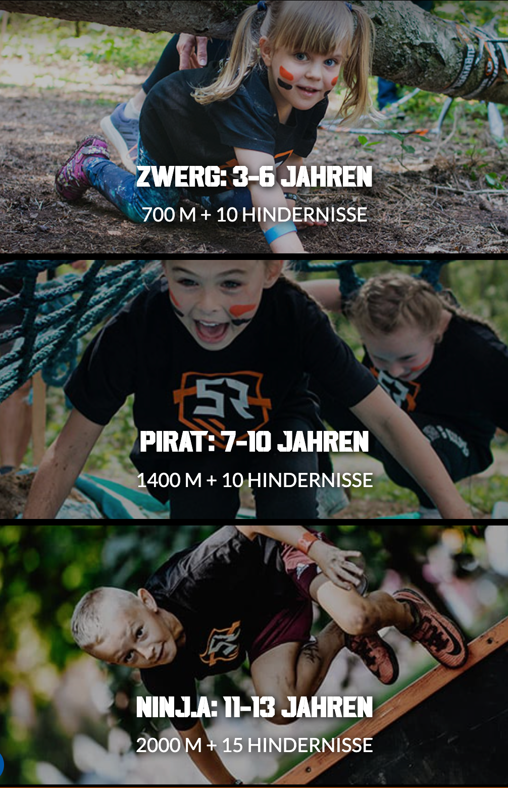 Survival Race KIDS in München Ticket 28.04.2024 Hindernislauf für Kinder